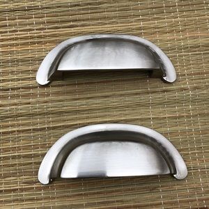 Two Top Knobs Aspen II Satin Nickel Cup Pulls